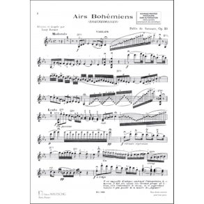 Airs Bohemiens Vl-Piano